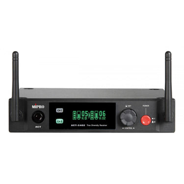 Mipro Act-2402 Receptor Doble Digital 2.4 Ghz
